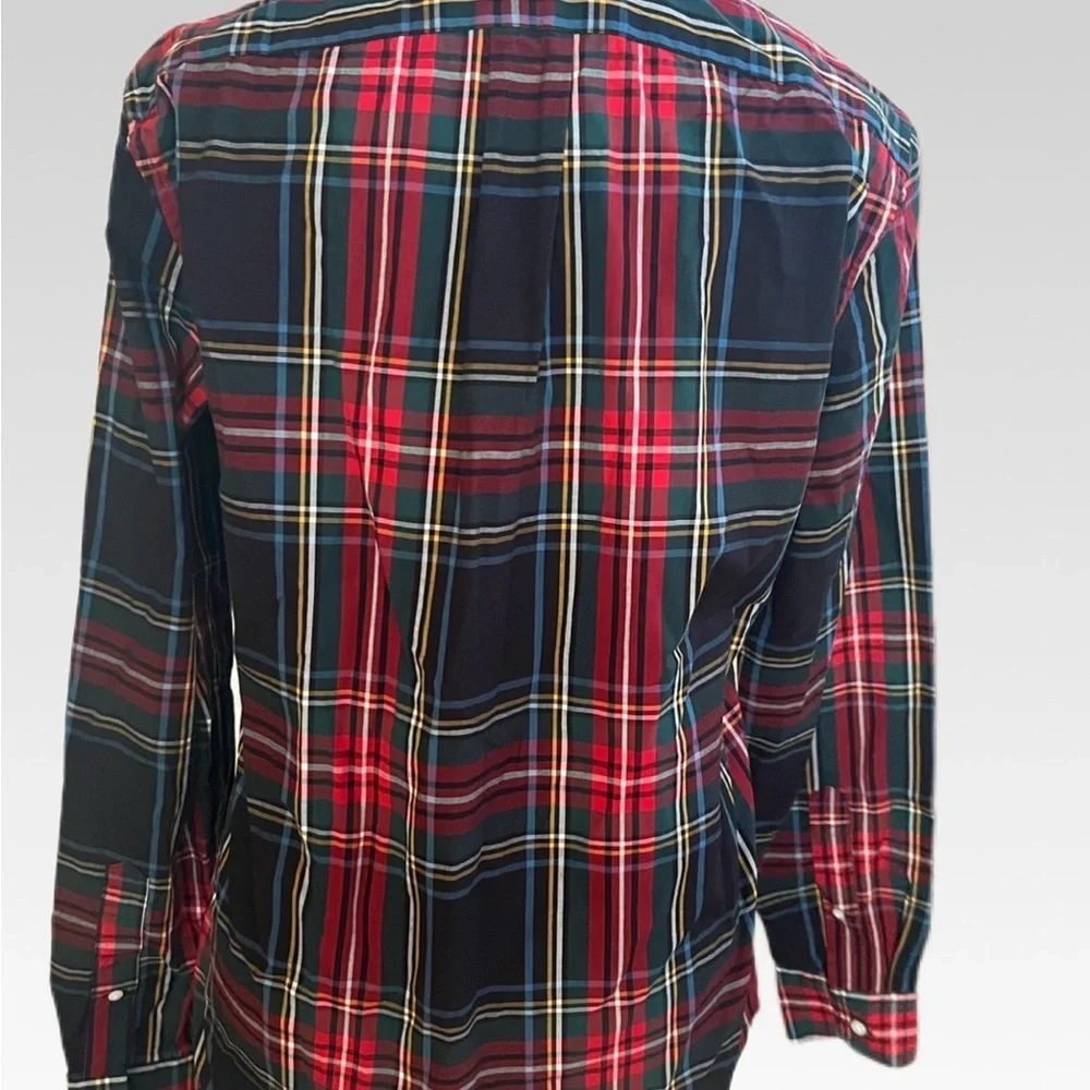 J. Crew Multicolor Plaid Button Down Shirt size S